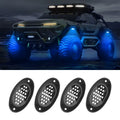 Truck LED Rock Lights 4-Pack, 12V Underbody Glow Lights, Blue – image 1