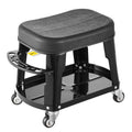 Rolling Mechanic Stool with Tool Tray, 300 lb Capacity – image 1