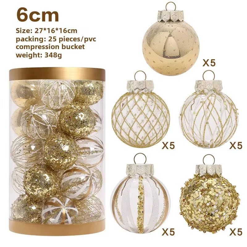 Christmas Ball Ornaments 25 Pack, 2.4 In Tree Decorations – image 7