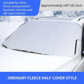 Magnetic Windshield Snow & Sun Shade – Waterproof Car Cover