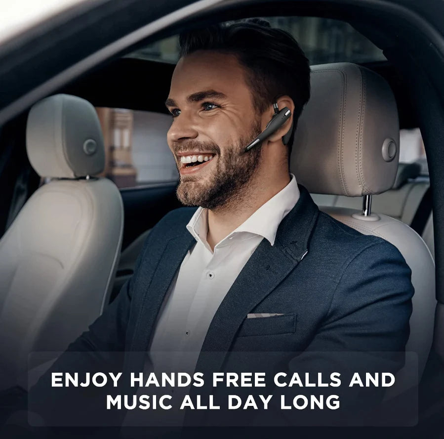 Trucker Wireless Headset with Boom Mic, Noise Cancelling – image 10