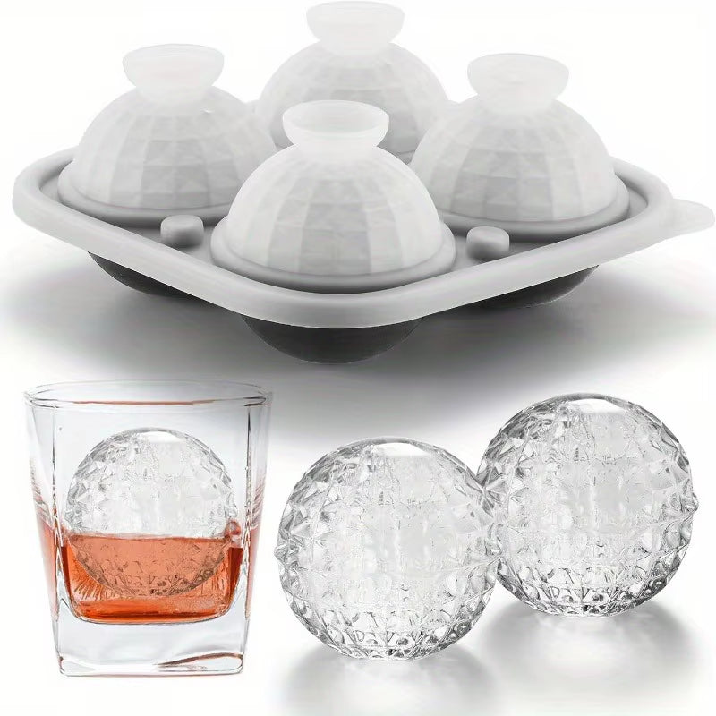 Ice Mold Silicone Sphere, 2 Pack – image 6