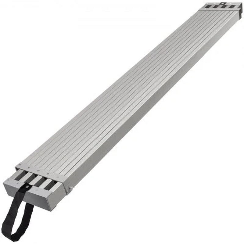 Telescoping Aluminum Work Plank – 9-15 ft Scaffold Plank, 500 lb