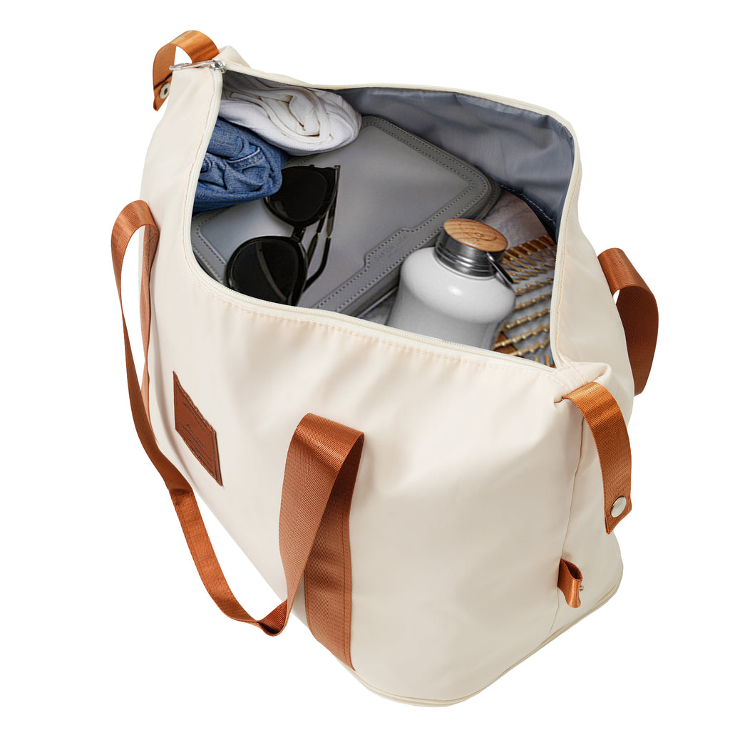 3-Piece Carry-On Luggage Set, 20 in Hardshell Spinner, Cream – image 6