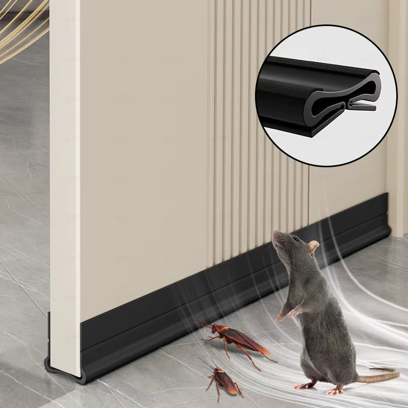 Door Bottom Seal Strip – 93 cm Self-Adhesive Draft Blocker – image 3