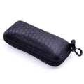 Hard Shell Glasses Case - Honeycomb Zipper Sunglasses Case