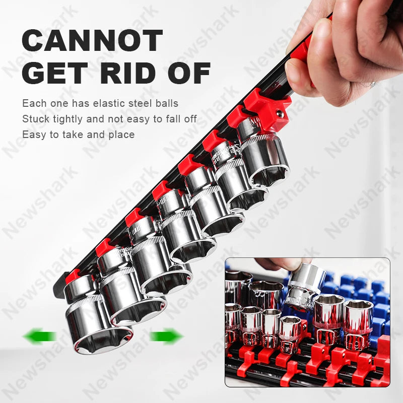 6-Piece Heavy-Duty Socket Holder Rack Set – image 2