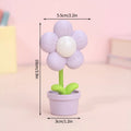 Mini LED Flower Night Light - Cute Desktop Ambient Lamp