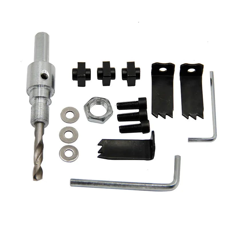 Adjustable Hole Saw Cutter 45-130Mm - Drywall & Plastic Circle Cutter Drill Bit