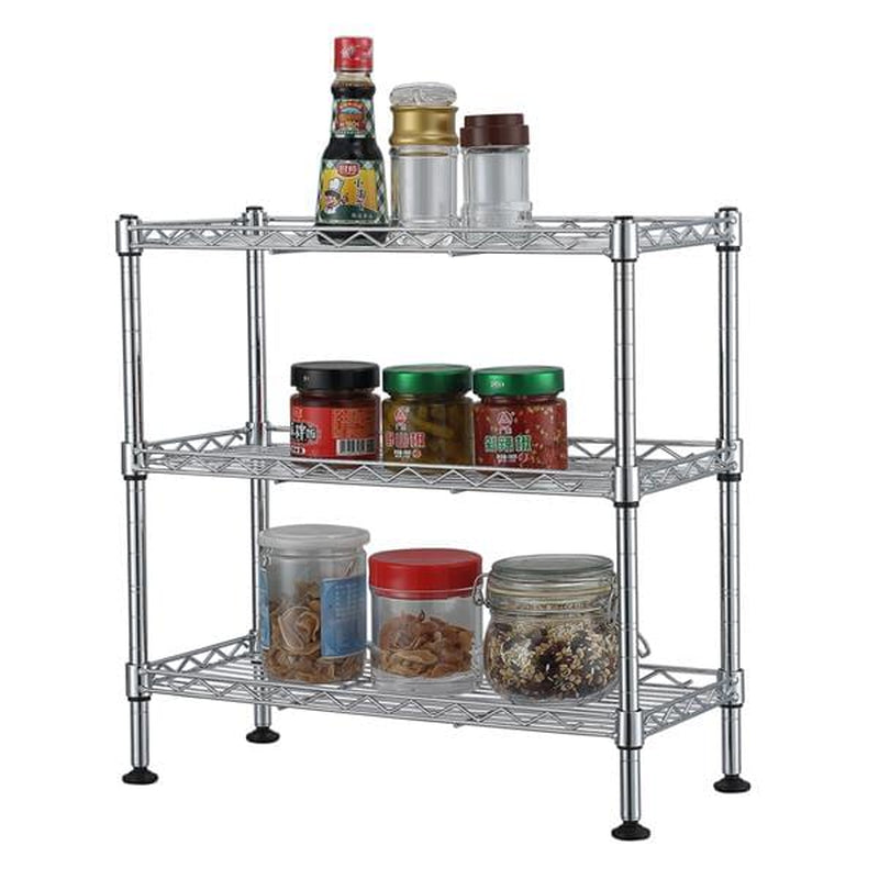 3-Tier Wire Shelf – Kitchen Counter & Cabinet Organizer – image 4