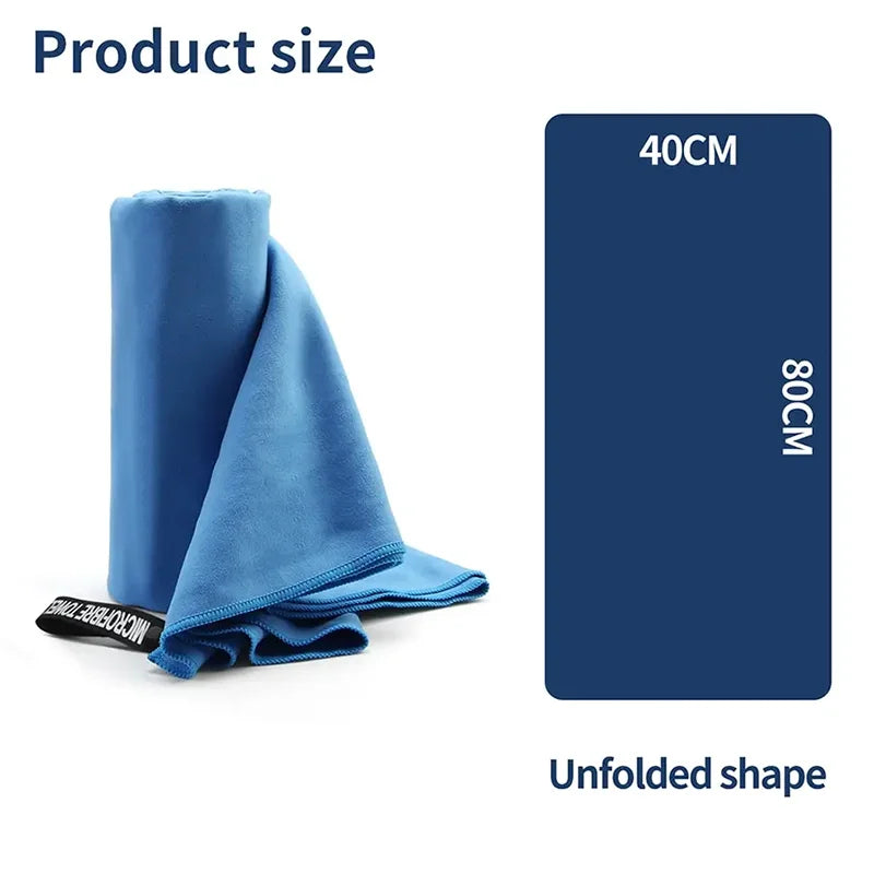 Microfiber Gym Towel, Quick-Dry 40 x 80 cm – image 3
