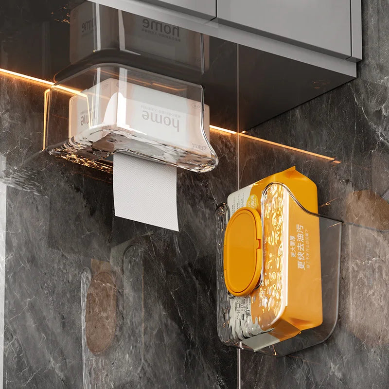 Wall Mounted Wipe and Tissue Dispenser Box – image 4