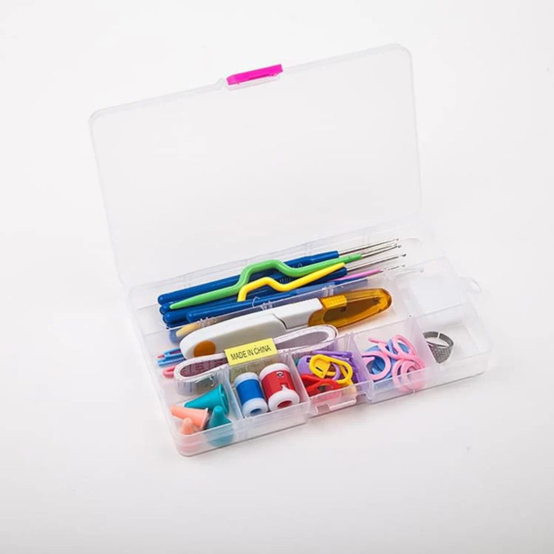 Crochet Hook Set with Storage Case, Aluminum Hooks and Accessories – image 2