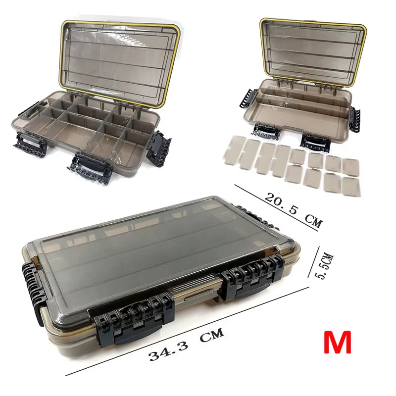 Large Waterproof Fishing Tackle Storage Box – image 7