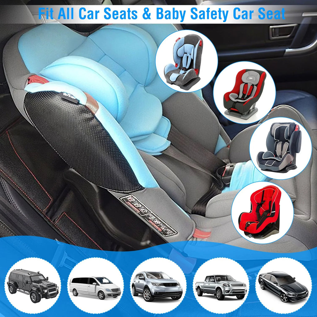 Car Seat Protector Mat 2 Pack Thick Padded Seat Cover – image 7