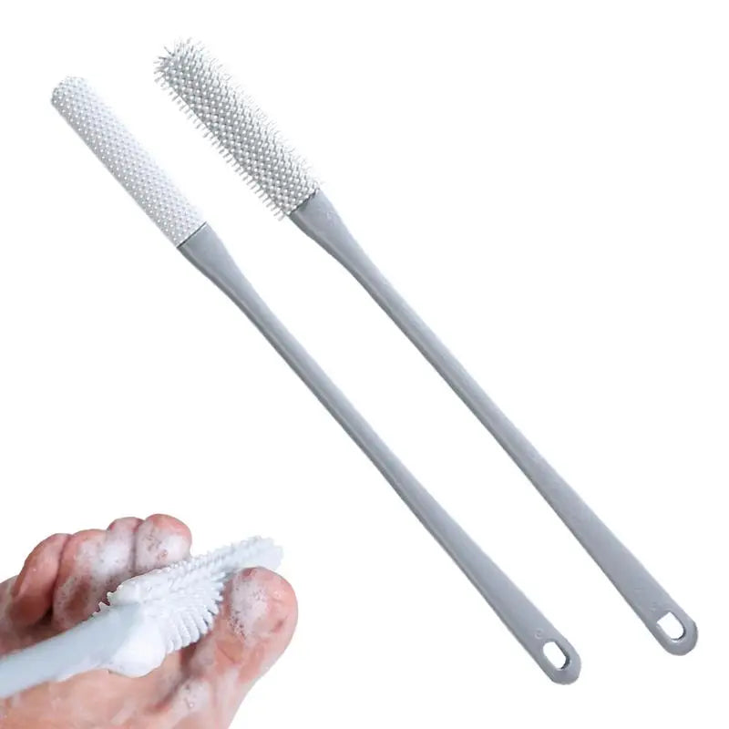 Silicone Nail & Foot Brush - Shower Fingernail Scrubber Cleaning Brush