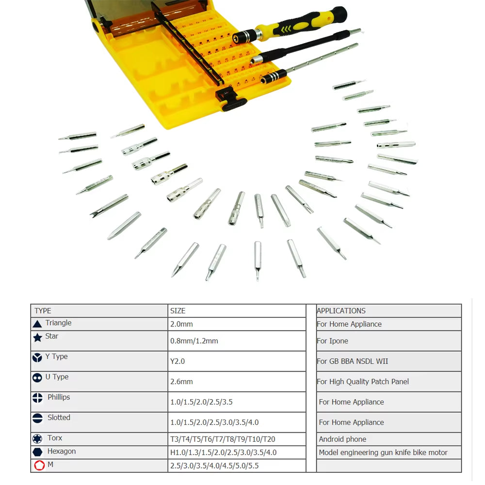 45-in-1 Magnetic Precision Screwdriver Set – image 2