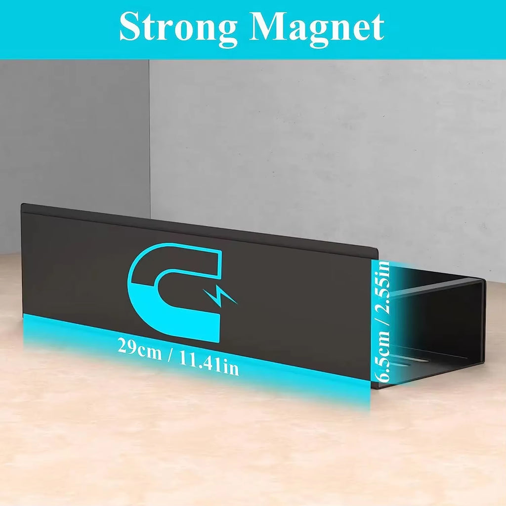 Magnetic Fridge Spice Rack – Side Storage Shelf Organizer – image 3