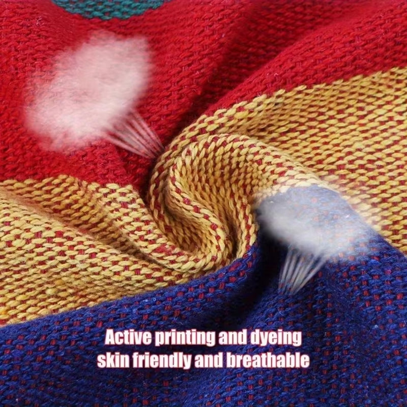 Thick Canvas Camping Hammock - Anti-Rollover – image 5