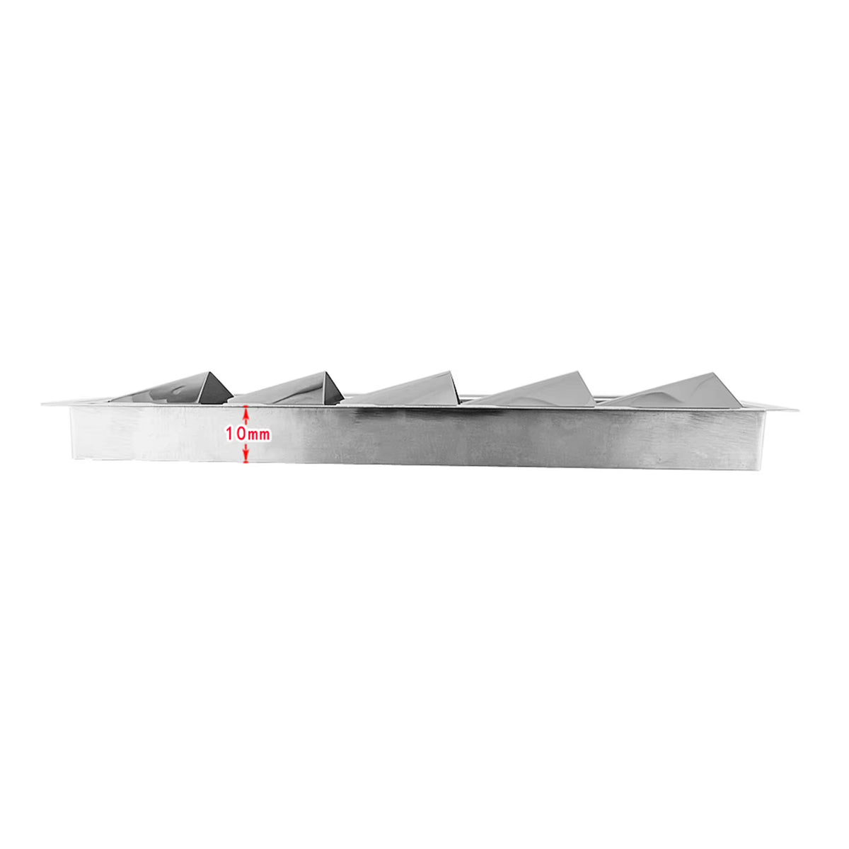 Stainless Steel Boat Louver Vent, 5-Slot Marine Grille – image 2