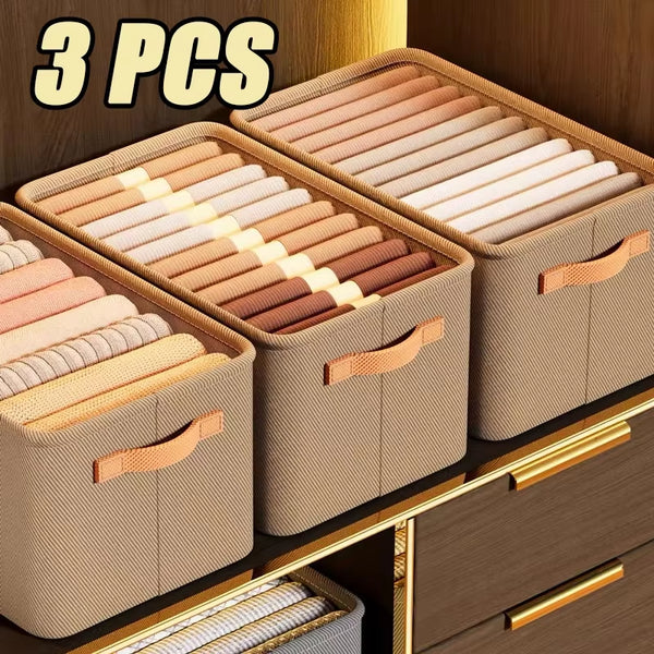 Collapsible Closet Clothing Organizer Drawer