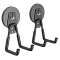 Magnetic Tool Hooks 2-Pack, Heavy-Duty Garage Storage Holders