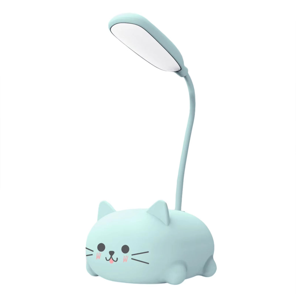 Cute Pig LED Night Light - Foldable USB Rechargeable Desk Lamp