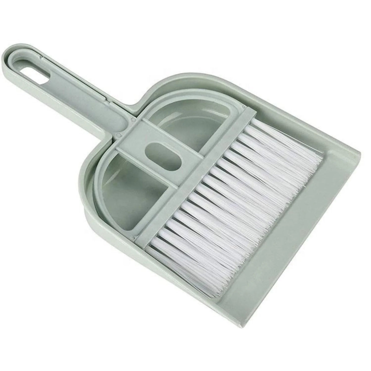 Mini Dustpan and Brush Set - Snap-Together Desktop Hand Broom – image 3