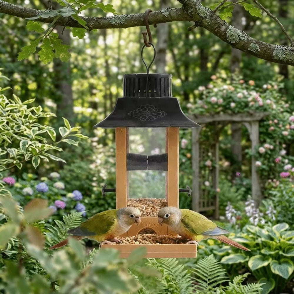 Hanging Bird Feeder, Rain-Resistant Large Capacity Station – image 3