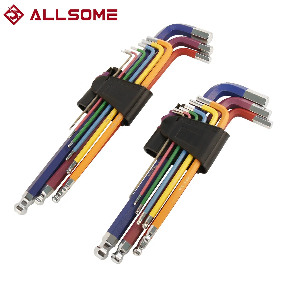 Extra Long Ball End Hex Key Set – 9 Pcs Metric 1.5–10mm – image 2