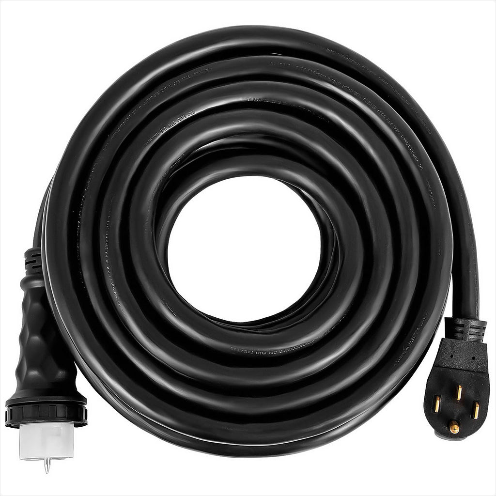 50 Amp Generator Power Cord, NEMA 14-50P to SS2-50R Twist Lock – image 2
