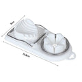 Egg Slicer 2-in-1 Stainless Steel