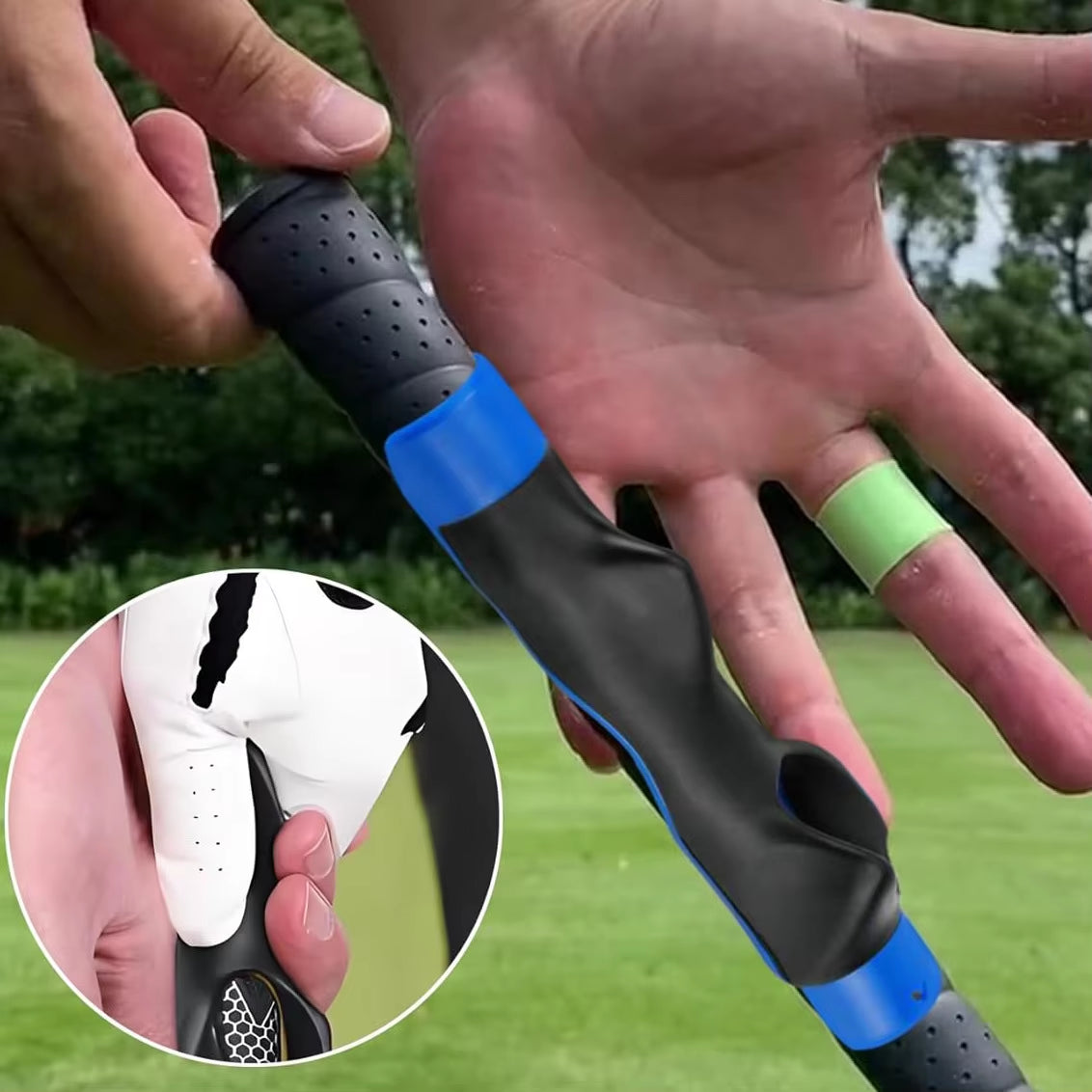 Golf Grip Trainer, Clip-On Hand Position Practice Aid – image 2