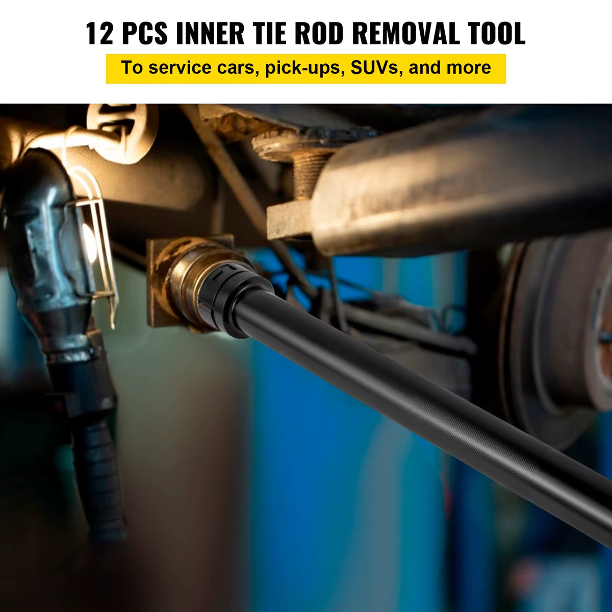 Inner Tie Rod Tool Kit with 12 Crowfoot Adapters, 1/2 in Drive – image 3