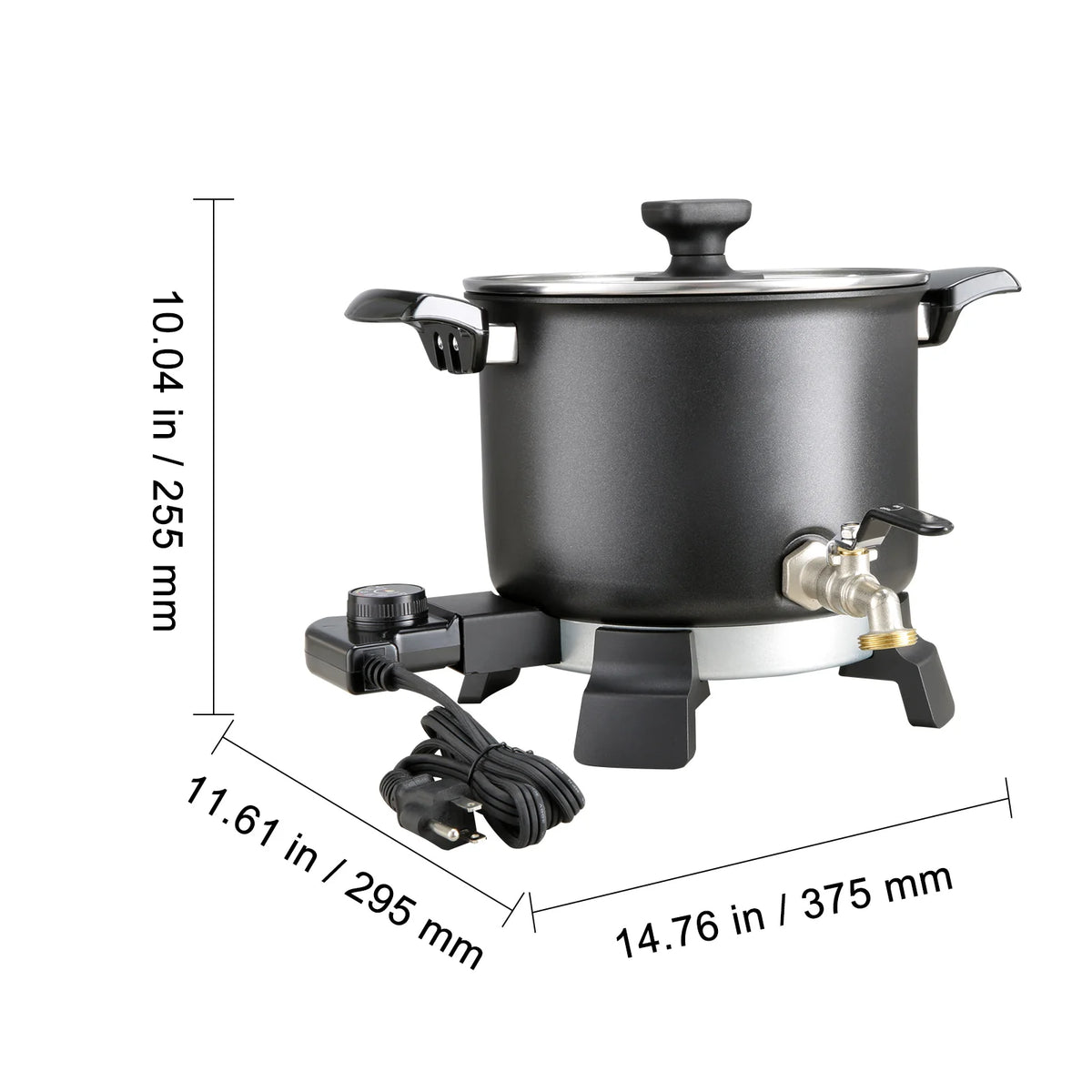 5 Liter Electric Wax Melter for Candle Making with Pour Spout – image 8