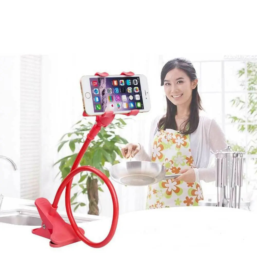 Flexible Clip-On Phone Holder for Bed & Desk – image 4