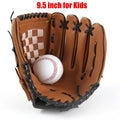 Baseball Glove, PU Leather Left Hand Fielding Practice Mitt