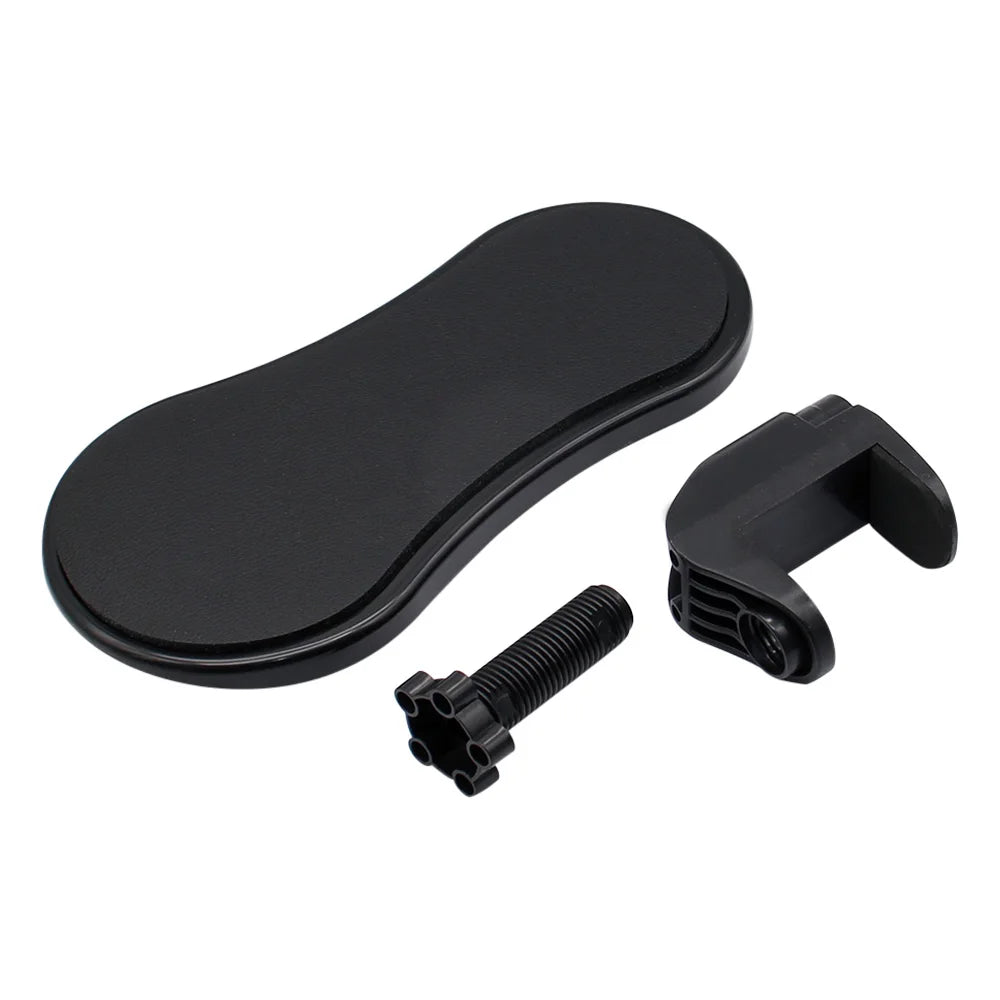 Clip-On Desk Arm Rest Extender, Rotating Ergonomic Forearm Support