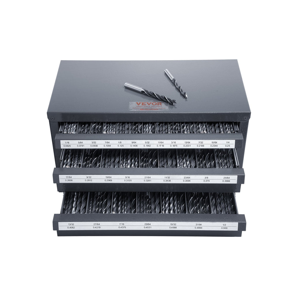 Steel Drill Bit Dispenser Cabinet with 3 Drawers, Stackable – image 5