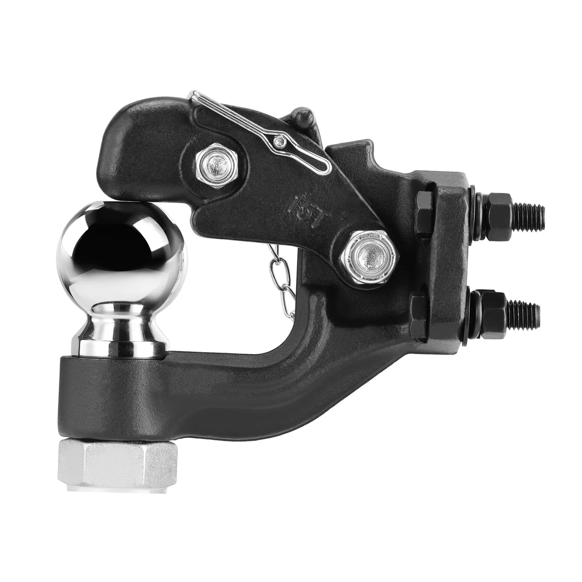 Pintle Hook Hitch Combo with 2-5/16 in Ball, 30,000 lb Towing – image 9