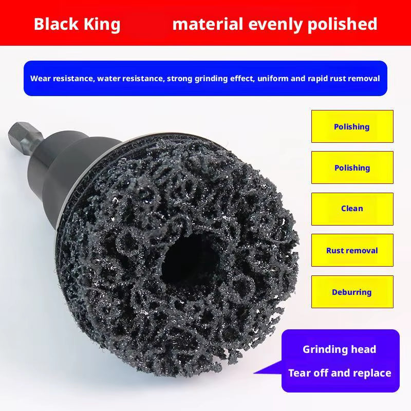 Mechanic Wheel Hub Cleaning Kit for Drill, Brake Hub & Stud Rust Removal