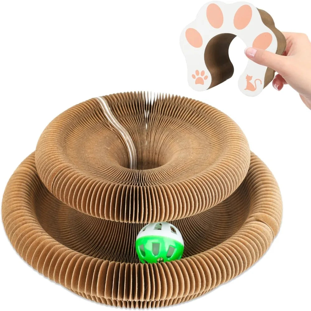 Accordion Cat Scratching Board Toy – image 7