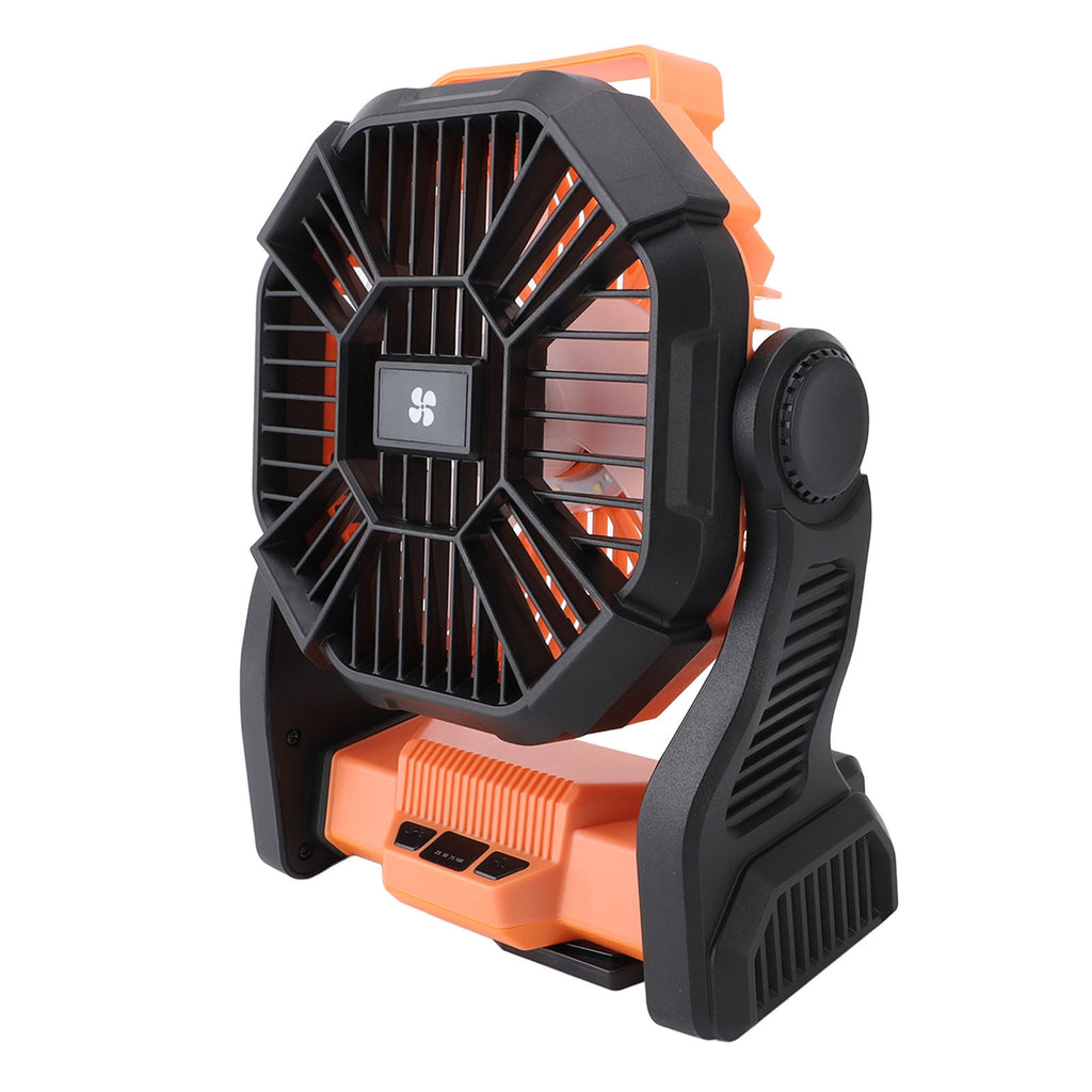 Camping Fan with LED Lantern - Rechargeable 10400mAh Tent Fan – image 6