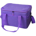 Camping Storage Bag 36L, 600D Plaid Tote with Waterproof Base