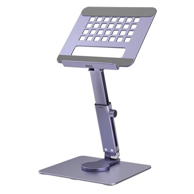 Aluminum Tablet Stand – 360° Rotating Foldable Desk Holder – image 9