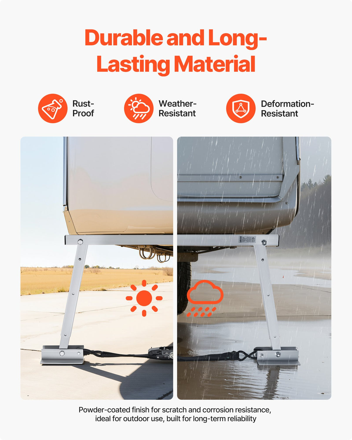 RV Bumper Stabilizer, Foldable Trailer Support 12-28 in Adjustable – image 5