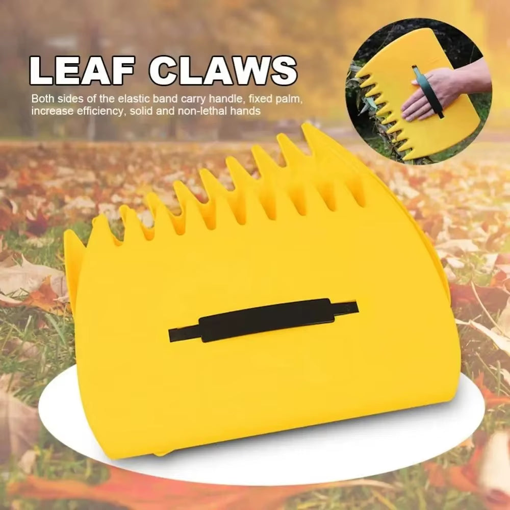Leaf Scoops Hand Rakes - Pair of Yard Leaf Grabbers – image 4