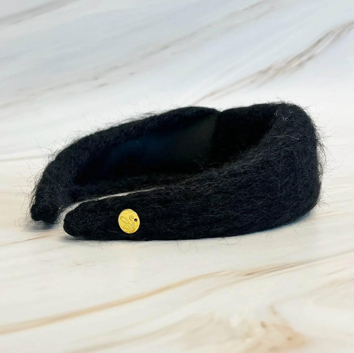 Knit Headband – Cable Knit Knotted Hair Band – image 6
