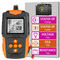 Car Battery Tester 12V/24V Digital Analyzer for Lead Acid, AGM, Gel