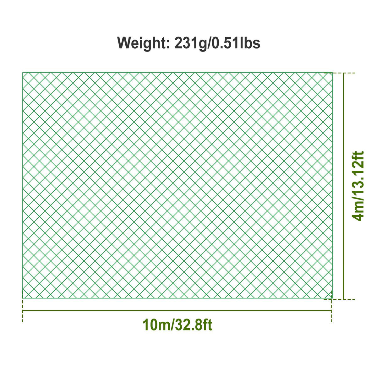 Garden Bird Netting 13 x 33 ft – Heavy Duty PE Plant Protection Net – image 8